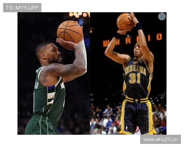 雷吉·米勒三分无球跑动提升关键得分效率，明显拉开与同时代射手差距